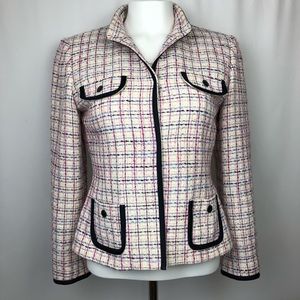 💥SALE💥 Tahari Women’s Tweed Blazer Size 6P